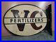 Rare-Vintage-VC-Fertilizer-Flange-Sign-Old-Feed-Store-Display-Corn-Farm-Cattle-01-xjm