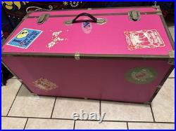 Rare Vintage Victoria Secret PINK Trunk Store Display Prop Storage Case
