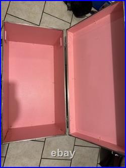 Rare Vintage Victoria Secret PINK Trunk Store Display Prop Storage Case