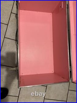 Rare Vintage Victoria Secret PINK Trunk Store Display Prop Storage Case
