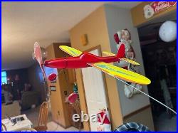 Rare Vtg Toy Store Store Display Stanzels Flying Toys Motorized