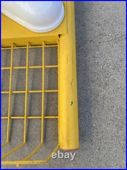 Red M & M Candy RARE Vintage 3 Rack Supermarket Store Display 5 Feet Tall 40lbs