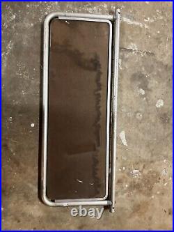 Reynolds aluminum sign bracket and hangers vintage store display