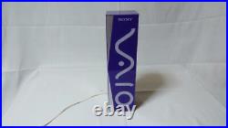 SONY VAIO Electric sign for stores Novelty vintage H37cm W10.5cm D10.5cm