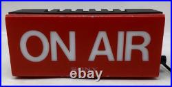 SONY Vintage Electric Store Sign Promotional Display ON AIR RED Light Used 100V