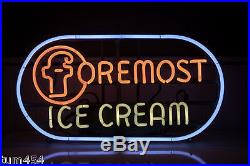 SPECIAL 1950's Vintage Foremost Ice Cream Neon Soda Fountain Dairy Sign Orig