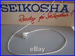 Seikosha Vintage Display Sign Seiko Watch Rare Collectible Used Condition