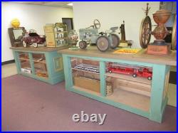 Store Counter Vintage Pair 7 Ft. Mercantile Jewelry Store Tobacco Shop Display