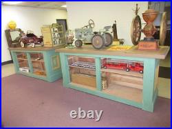 Store Counter Vintage Pair 7 Ft. Mercantile Jewelry Store Tobacco Shop Display
