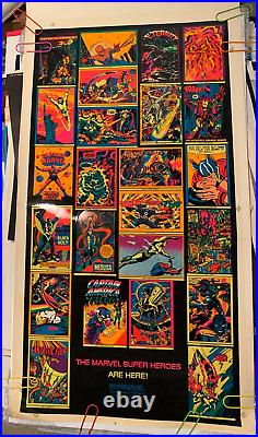 Store Display 1971 Marvel Comics Vintage Cardboard Poster The Third Eye -read