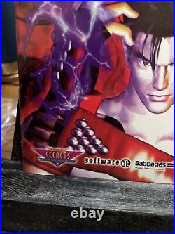 Tekken 3 Promo Calendar Store Display PS1 Vintage 1998 PlayStation Rare