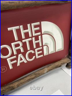 The North Face Framed Display Sign Wood Vintage 21 X 28