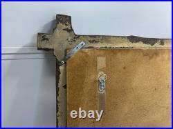 The North Face Framed Display Sign Wood Vintage 21 X 28