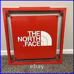 The North Face TNF Metal Sign 24 X 24 90s Y2K Vintage Store Display