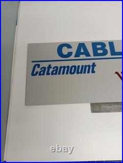 Thomas & Betts Cable Ties Sign Vintage Hardware Store Display 24x7.5 Rare