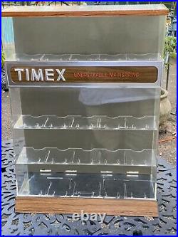 Timex Vintage Store Display Case NEW