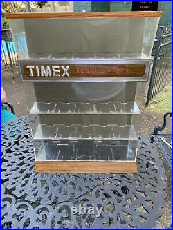 Timex Vintage Store Display Case NEW