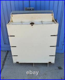 Timex Water Resistant Calendar Watch Display Case Four-shelf Vintage Mid-Century