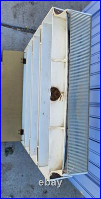 Timex Water Resistant Calendar Watch Display Case Four-shelf Vintage Mid-Century