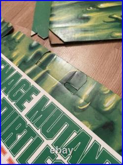 UPDATE Vintage TMNT 2 Video Store Display with Rare Misprint