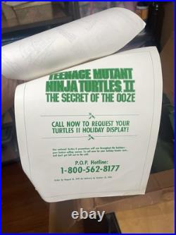 UPDATE Vintage TMNT 2 Video Store Display with Rare Misprint