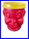 Unusual-Vintage-Blow-Mold-Circus-Candy-Container-Popcorn-Store-Display-Clown-01-wy