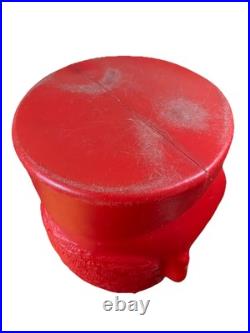 Unusual Vintage Blow Mold Circus Candy Container Popcorn Store Display Clown