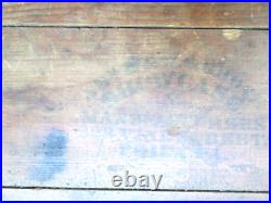 VICTORIAN Walnut Showcase Country General Store Counter Top Display ANTIQUE