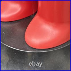 VINTAGE 1970s STORE DISPLAY KOOL-AID MAN 3 FOOT TALL RED ADVERTISING SIGN