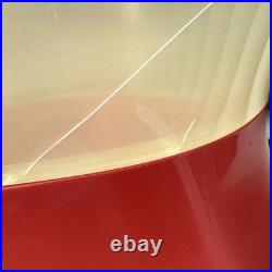 VINTAGE 1970s STORE DISPLAY KOOL-AID MAN 3 FOOT TALL RED ADVERTISING SIGN