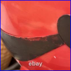 VINTAGE 1970s STORE DISPLAY KOOL-AID MAN 3 FOOT TALL RED ADVERTISING SIGN