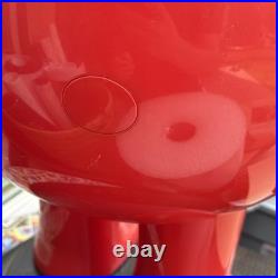 VINTAGE 1970s STORE DISPLAY KOOL-AID MAN 3 FOOT TALL RED ADVERTISING SIGN