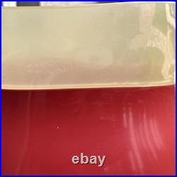 VINTAGE 1970s STORE DISPLAY KOOL-AID MAN 3 FOOT TALL RED ADVERTISING SIGN