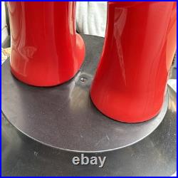 VINTAGE 1970s STORE DISPLAY KOOL-AID MAN 3 FOOT TALL RED ADVERTISING SIGN