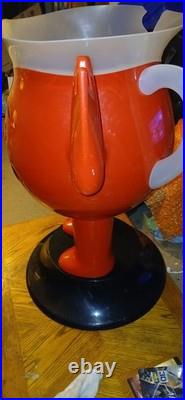 VINTAGE 1970s STORE DISPLAY KOOL-AID MAN STANDING 3 FOOT TALL RED PITCHER