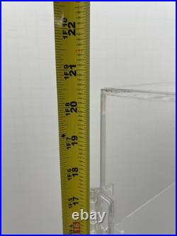 VINTAGE 90s SUNGLASSES ACRYLIC COUNTER STORE ROTATING CASE DISPLAY FREESTYLE USA