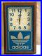 VINTAGE-ADIDAS-LOGO-STORE-DISPLAY-WALL-CLOCK-BY-HANOVER-CLOCKS-Inc-WORKS-GREAT-01-pzbl