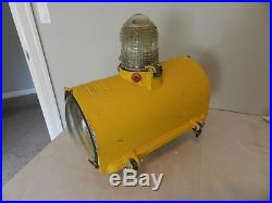 Vintage Airport Runway Light-1951 Crouse-hinds Co. Runway Light-vintage Airplane