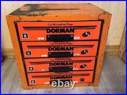 VINTAGE Dorman Auto Parts 4 Drawer Cabinet