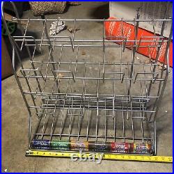 VINTAGE LIFE SAVERS 6 FLAVOR METAL Tin CANDY RACK STORE DISPLAY SIGN Rack