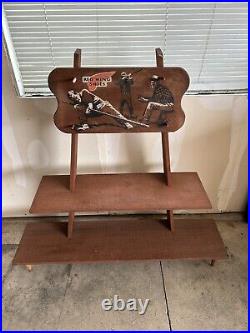 VINTAGE RED WING SHOES SALESMAN SALES WOOD STAND DISPLAYING BOOTS Rare Piece