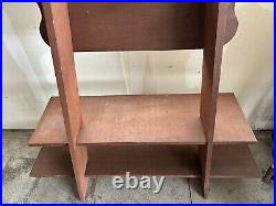 VINTAGE RED WING SHOES SALESMAN SALES WOOD STAND DISPLAYING BOOTS Rare Piece