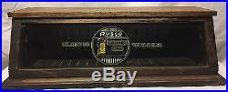 Vintage Rusco Products Elastic Country General Store Advertising Display Cabinet