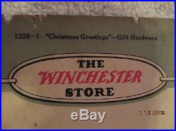 Vintage Winchester Knives Store Display-4 Panels-thanksgiving & Christmas-sign