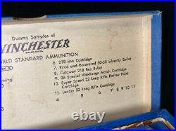 VINTAGE Winchester Cutaway Dummy Sample Cartridge Shotshell Store Display
