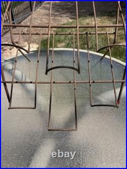 VTG 1943-1963 Curtiss Candy Metal Wire Countertop Rack Display Sign Chicago IL