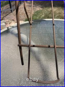 VTG 1943-1963 Curtiss Candy Metal Wire Countertop Rack Display Sign Chicago IL