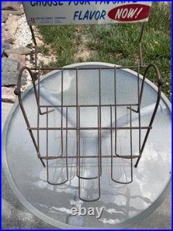 VTG 1943-1963 Curtiss Candy Metal Wire Countertop Rack Display Sign Chicago IL