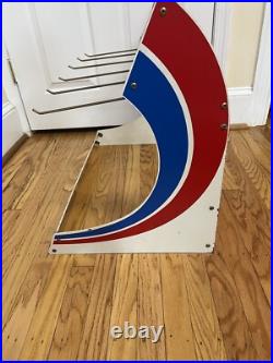 VTG 1970s KEDS Basketball Sneaker Sock Advertising Sign Countertop Store Display