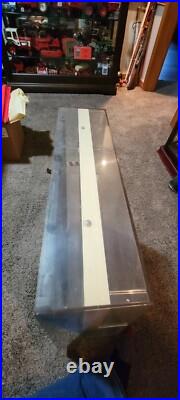 VTG 1970s Timex Countertop Watch Display Case Unbreakable Mainspring